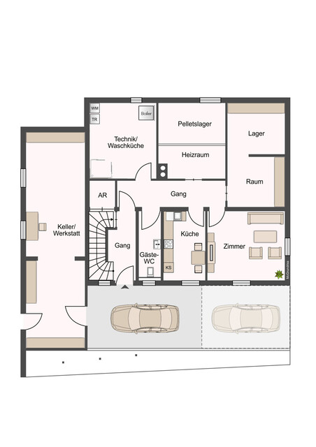 Großzügiges Wohnhaus mit Einliegerwohnung, Werkstatt und viel Potenzial