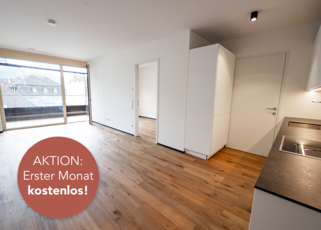 Erstbezug: Exklusive Dachgeschoss-Wohnung mit Terrasse in der Dornbirner Innenstadt