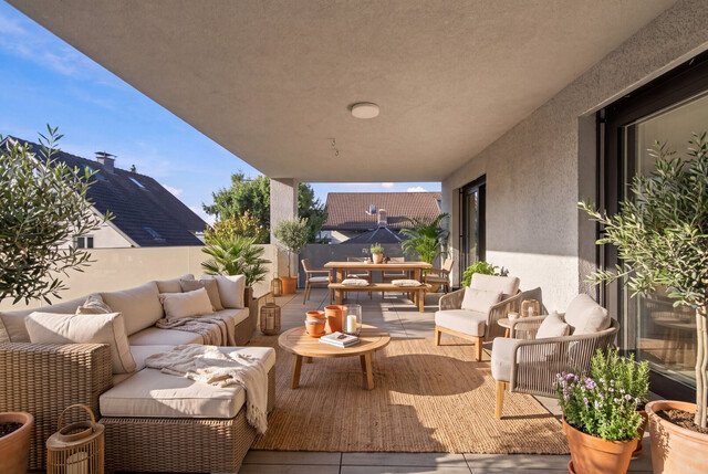 Ruhig gelegene 3-Zimmer Wohnung mit großer Terrasse in Hard