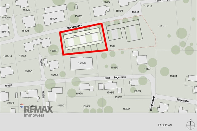 Modern wohnen in Wolfurt: Hochwertige Wohnanlage mit klarer Reihenhausarchitektur in attraktiver Lage / Haus B
