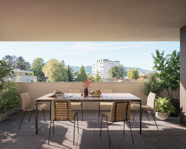 3-Zimmer-Gartenwohnung in Ruhelage im Ortskern - Erstbezug! Kleinwohnanlage Widum 32