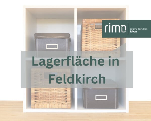 Lager in Feldkirch zu mieten! ca. 9 m²