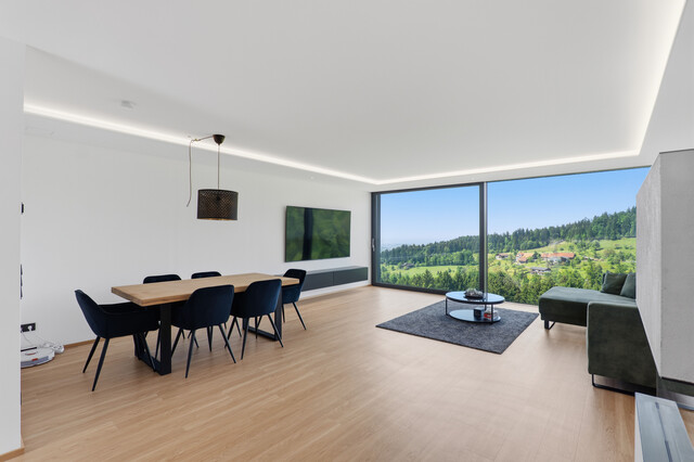 Modernes Reihenmittelhaus mit Seesicht, Pool und Alpenkulisse!