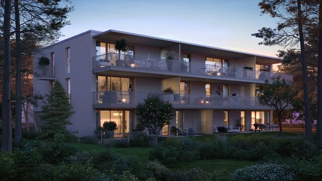 3- Zimmer Dachgeschoss Wohnung in einer Sackgasse