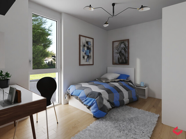 Sonnige und helle 3-Zimmer-Dachgeschosswohnung - Top 15