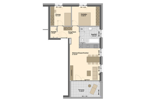 Dachgeschosswohnung | Sofortbezug | Eintragungsgebühr sparen | Sonderpreis sichern
