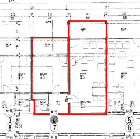 "ohne Provision" schöne 2 Zimmer Wohnung mit Balkon