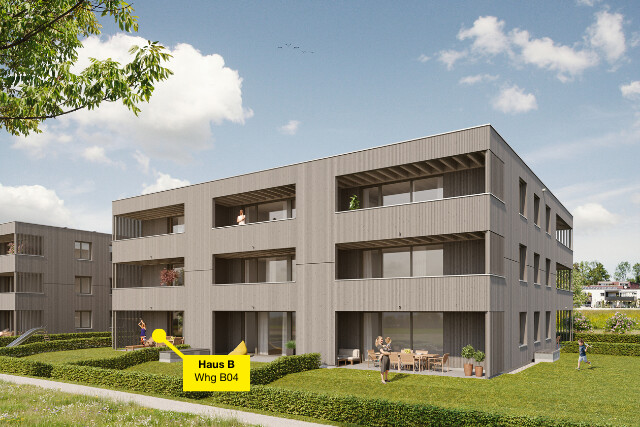 3-Zimmerwohnung mit Garten | B04