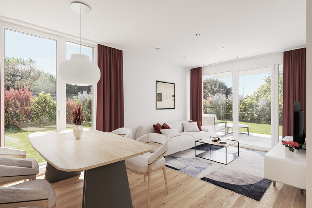 3-Zimmer Neubau Gartenwohnung mit Terrasse, Garten, Keller in Toplage!