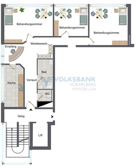 Große Praxis- bzw. Büroräumlichkeit in Top-Lage!