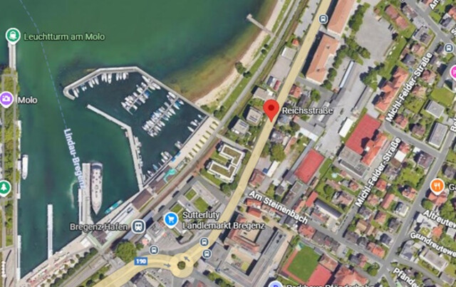 Moderne 2-Zimmer-Wohnung direkt am See, Bregenz - Reichsstraße