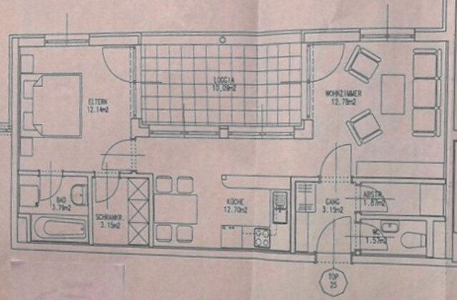 Moderne 2-Zimmer-Wohnung direkt am See, Bregenz - Reichsstraße