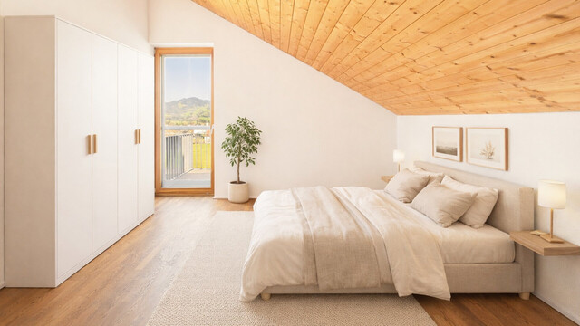 Andelsbuch | Stilvolle Maisonette mit beeindruckendem Panorama