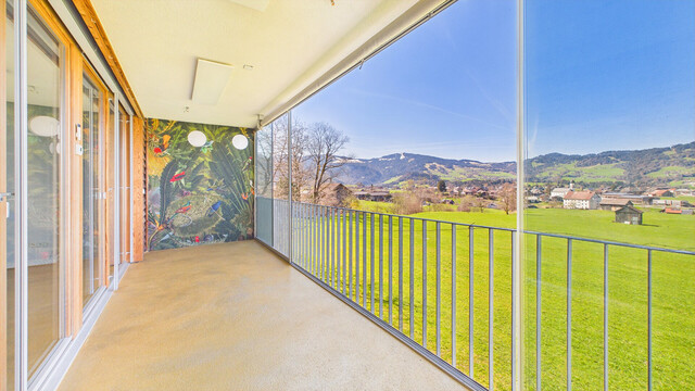 Andelsbuch | Stilvolle Maisonette mit beeindruckendem Panorama