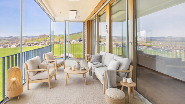 Andelsbuch | Stilvolle Maisonette mit beeindruckendem Panorama