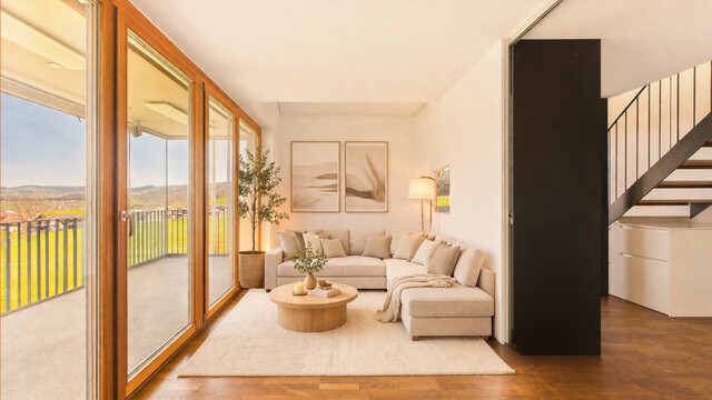 Andelsbuch | Stilvolle Maisonette mit beeindruckendem Panorama