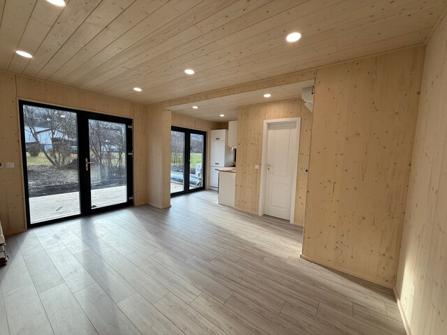 Einfamilienhaus mit Terrasse, Garten, Parkplatz - Ökologisches leistbares Haus inklusive Grundstück