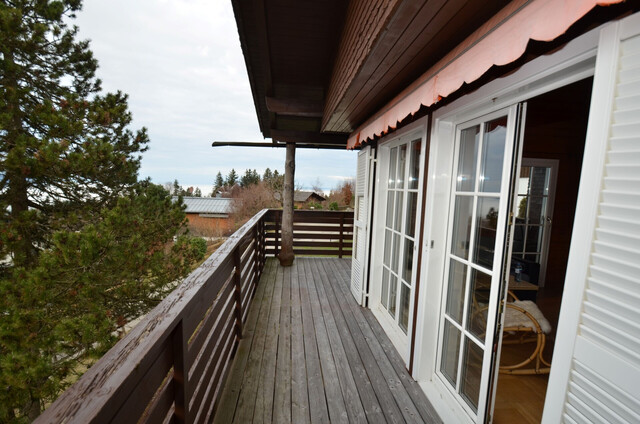 Über der Nebelgrenze von Dornbirn steht ein Ferienhaus zum Verkauf
