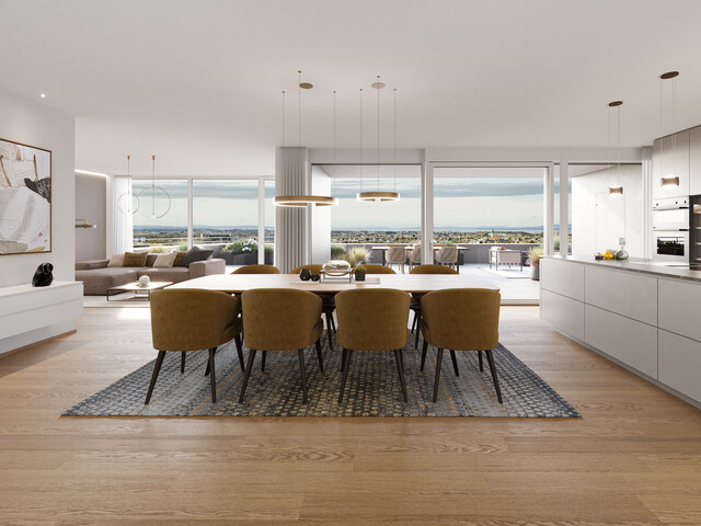 3 Wohnträume - 1 Panorama. 5-Zimmer-Penthouse W03