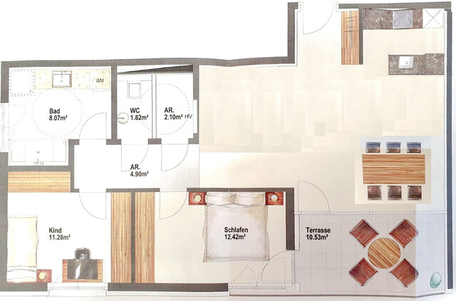 3-Zimmer Stadtwohnung im Herzen von Dornbirn! Top 9