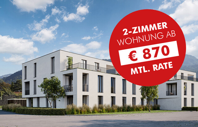 Baustart Frühjahr 2025 fixiert: Optimal aufgeteilte 2-Zimmer Terrassenwohnung mit Wohnbauförderung (Top A05)