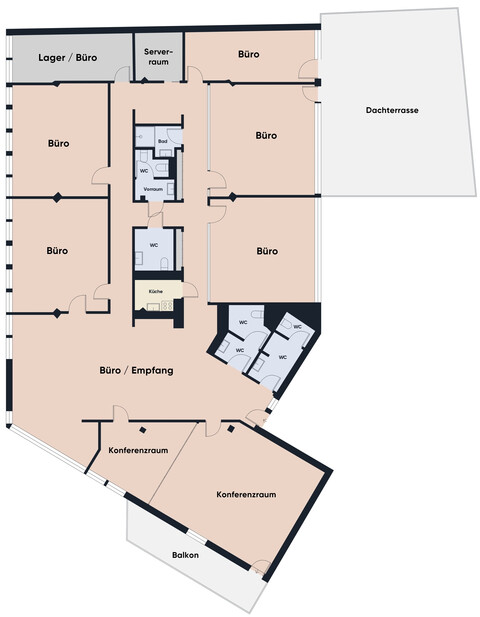 Prestige trifft Perspektive - Büro am Kornmarktplatz