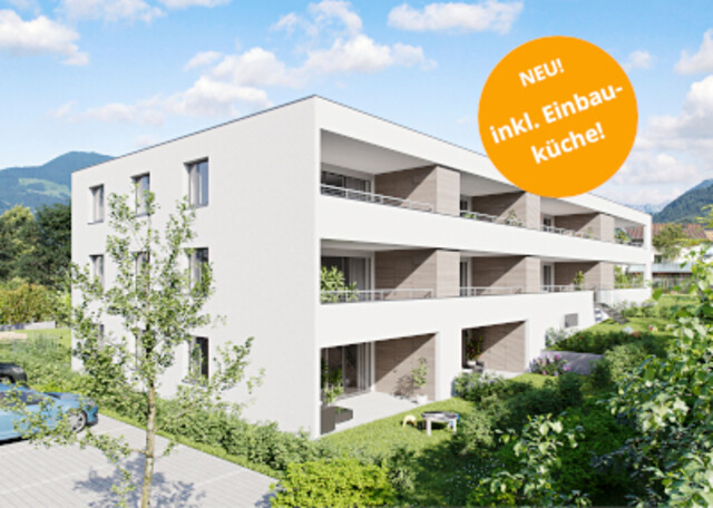 NEU! Inkl. Einbauküche!! 4-Zi-Gartenwohnung TOP 2 in Frastanz, Beim Feldgatter 5, kurzfristig beziehbar
