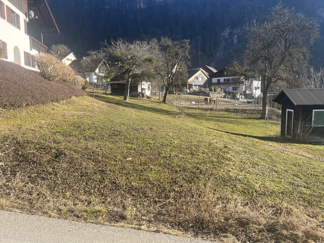 SONNIGES GRUNDSTÜCK MIT HERRLICHER AUSSICHT in Bludenz - Rungelin  - Teil 1