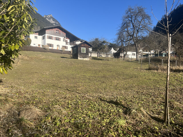 SONNIGES GRUNDSTÜCK MIT HERRLICHER AUSSICHT in Bludenz - Rungelin  - Teil 1