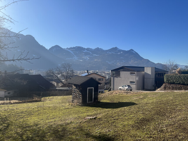 SONNIGES GRUNDSTÜCK MIT HERRLICHER AUSSICHT in Bludenz - Rungelin  - Teil 1