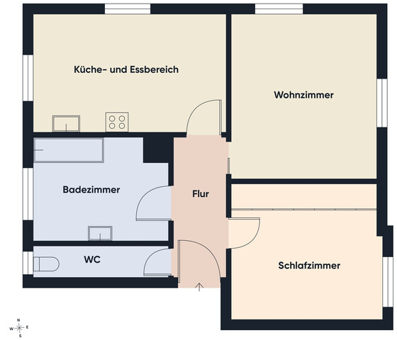 Ruhig gelegen & naturnah – Wohnung in Kennelbach