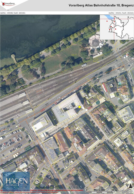 Moderne Büro- oder Praxisräumlichkeit in der Fußgängerzone in Bregenz zu vermieten!