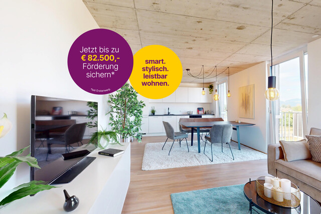 🏡 Miete zahlen oder ins eigene Zuhause investieren? 2-Zimmer-Wohnung in Hard ab € 852* mtl.