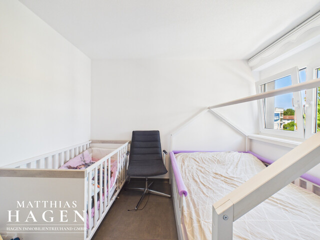 3-Zimmer-Dachgeschosswohnung mit großem Wohnbereich