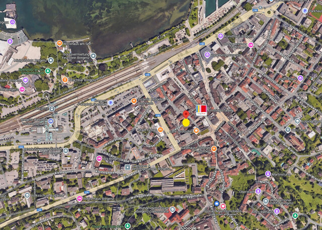 Gewerbefläche am Rande der Fußgängerzone / Jahnstraße