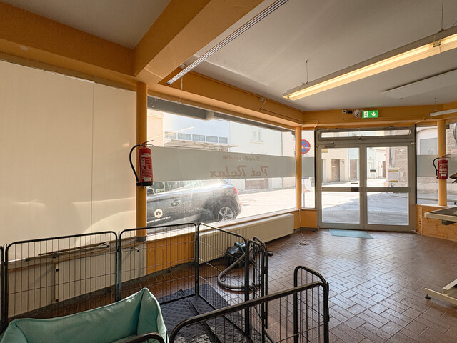 Gewerbefläche am Rande der Fußgängerzone / Jahnstraße