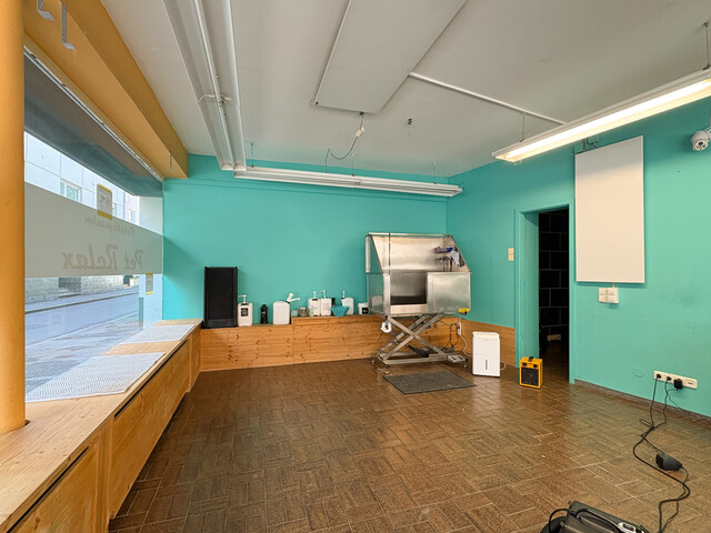 Gewerbefläche am Rande der Fußgängerzone / Jahnstraße