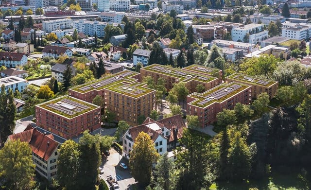 Top 0.1 C1 Haus C  |  Schöne 3-Zimmer-Garten-Whg.  |  Das Garten Quartier Dornbirn "Rohrbach 23"