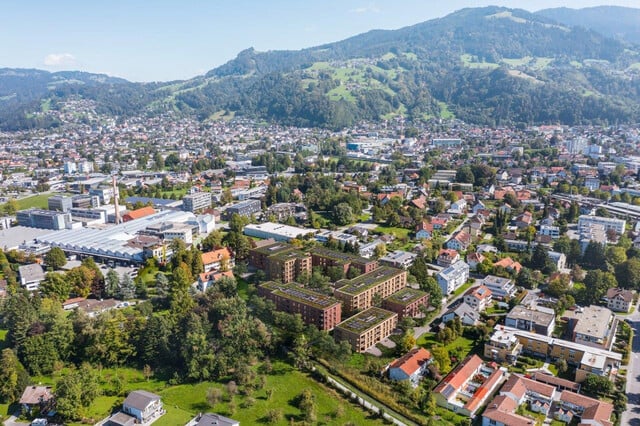 Top 0.1 C1 Haus C  |  Schöne 3-Zimmer-Garten-Whg.  |  Das Garten Quartier Dornbirn "Rohrbach 23"