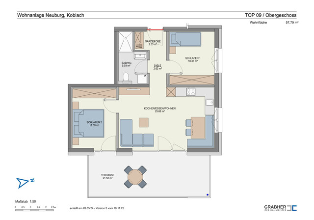 Praktische & kompakte 3-Zi-Wohnung
