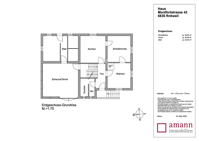 Einfamilienhaus in Rankweil, zentrale Wohnlage
