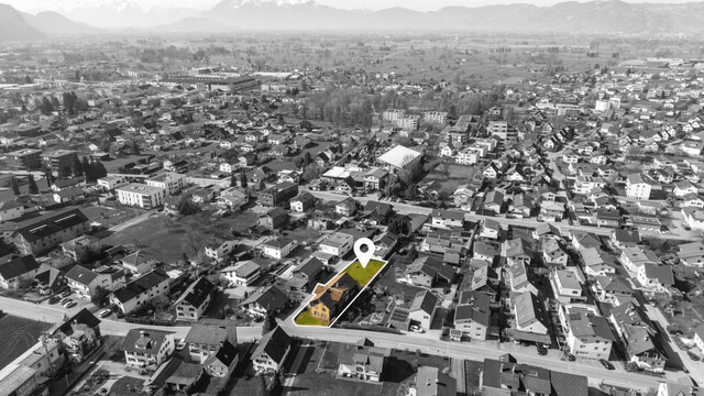 Großes Baugrundstück in Dornbirn – 890 m² für Ihr Traumhaus