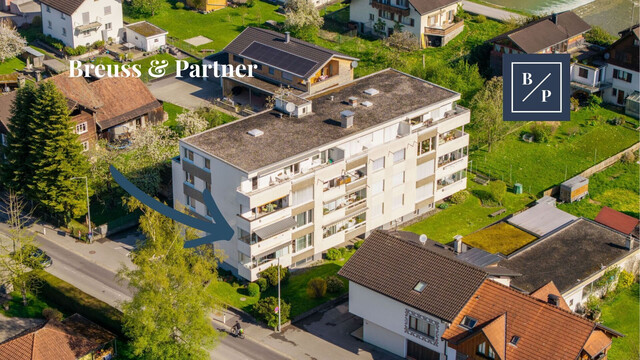 Gepflegte 4-Zi-Wohnung 111m² in Dornbirn mit 2 Balkonen, Garage & Aufzug
