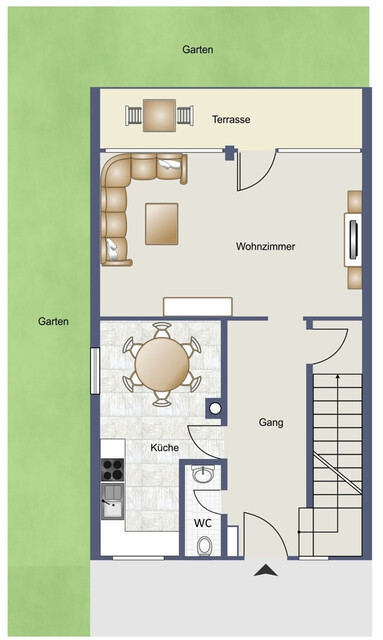 Eckreihenhaus in Ruhelage!