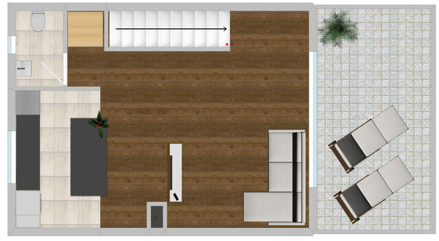 4-Zimmer-Dachgeschosswohnung (Maisonette) mit Seeblick