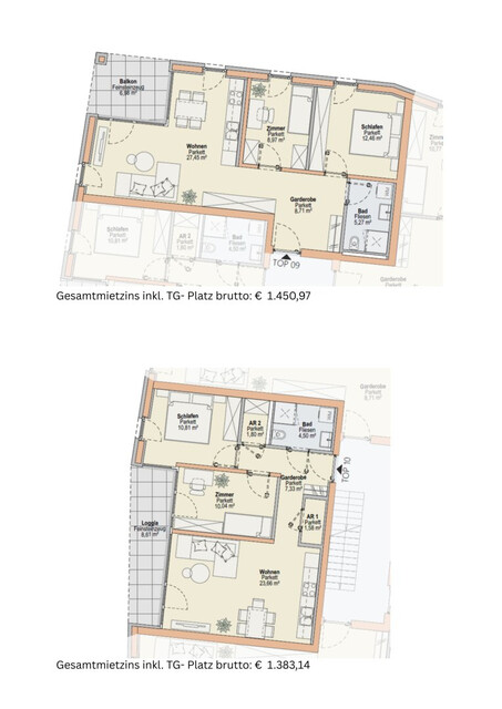 Exklusiver Erstbezug: 3-Zimmer-Neubauwohnungen in Röthis zu vermieten!