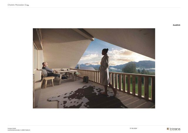 FERIENWIDMUNG - Neu - Bregenzerwald - Egg - Vollholz Chalet mit 133m², Garten, Terrasse, Garage und hochwertiger Ausstattung