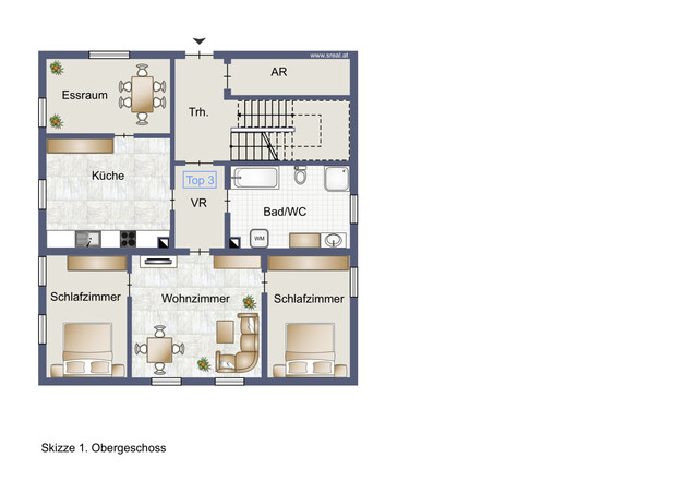 Großes Mehrfamilienhaus mit 5 Wohnungen
