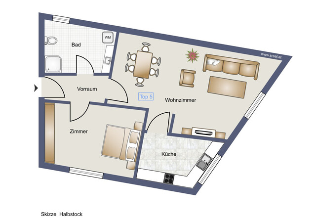 Großes Mehrfamilienhaus mit 5 Wohnungen