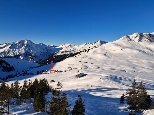 Einzigartige Chance, ein Feriengrundstück "Zweitwohnsitz" im Ferien- und Skiresort Damüls zu kaufen!